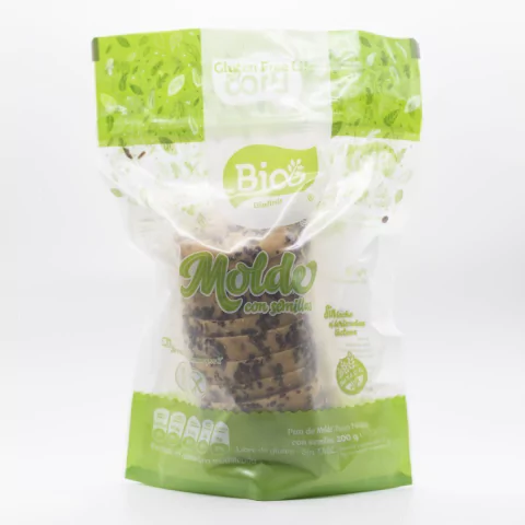 BIO GLUTEN FREE LIFE - Pan de Molde con semillas x 200 grs