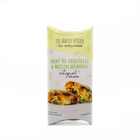 THE HEALTHY KITCHEN - Wrap de Vegetales & Muzzalmendras x 310 grs
