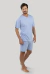 Pijama de Malha Decote V - comprar online