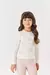 Blusa Infantil Menina Strass Ursinho Natural Mundo Cinti na internet