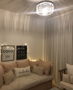 Cortina en gasa de algodón para riel - Parcelle Home