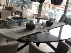 Camino de mesa gasa algodón - comprar online