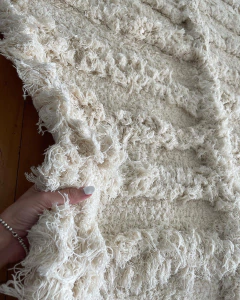 Alfombra tejida Boucle en internet