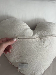 Almohadón corazón lentejuelas reversibles - Parcelle Home