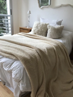 Manta de corderito (2 plazas o queen) - Parcelle Home