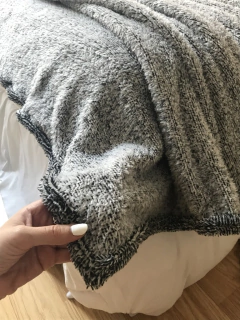 Manta de corderito (2 plazas o queen) - Parcelle Home