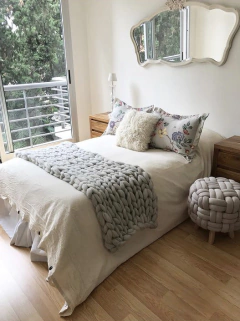 Cubre edredón crudo - tienda online