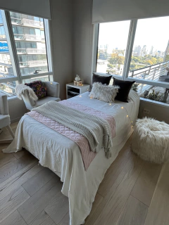 Almohadón pelo largo crudo 30x50 - tienda online