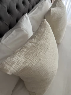 Funda de almohadón gasa marroquí - Parcelle Home