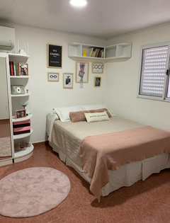 Pie de cama waffle rosa viejo (para 1 o 2 plazas) - comprar online