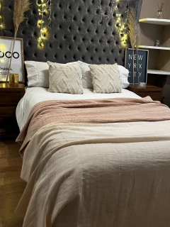Almohadón cozy beige - comprar online
