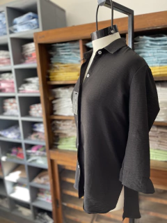 CAMISA LA BORDEVOY MUJER, NEGRA - comprar online