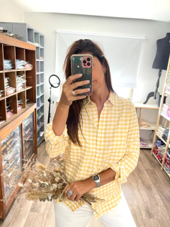 Camisa La Bordevoy Mujer, Rafaella Amarilla