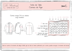 CAMISA LA BORDEVOY MUJER, CELESTE en internet