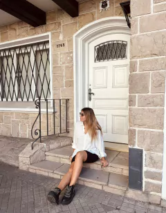 CAMISA LA BORDEVOY MUJER, BASICA BLANCA - comprar online