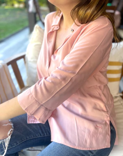 Imagen de CAMISA LA BORDEVOY MUJER, ROSA VIEJO