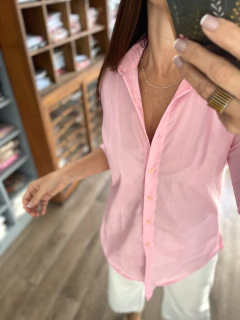 CAMISA LA BORDEVOY MUJER, ROSA