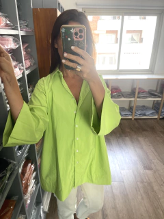 CAMISA LA BORDEVOY MUJER, TOTTENHAM VERDE MANZANA - LA BORDEVOY