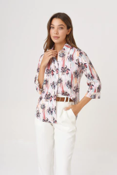 CAMISA LA BORDEVOY MUJER, BOTANYCA