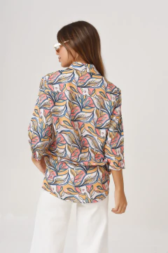 CAMISA LA BORDEVOY MUJER, AMBAR - tienda online