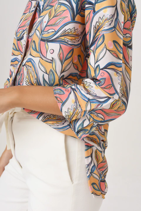 CAMISA LA BORDEVOY MUJER, AMBAR - comprar online