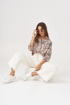 CAMISA LA BORDEVOY MUJER, AMBAR - tienda online