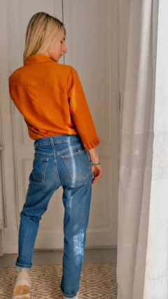 CAMISA LA BORDEVOY MUJER CARAMEL - tienda online