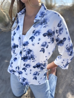 Camisa La Bordevoy Mujer Mediterraneo - comprar online