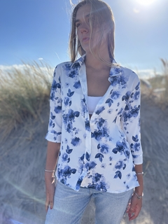 Imagen de Camisa La Bordevoy Mujer Mediterraneo