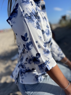 Camisa La Bordevoy Mujer Mediterraneo - comprar online