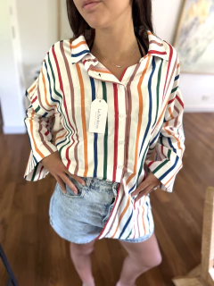 Imagen de amisa La Bordevoy Mujer, Tottemham Mil rayas