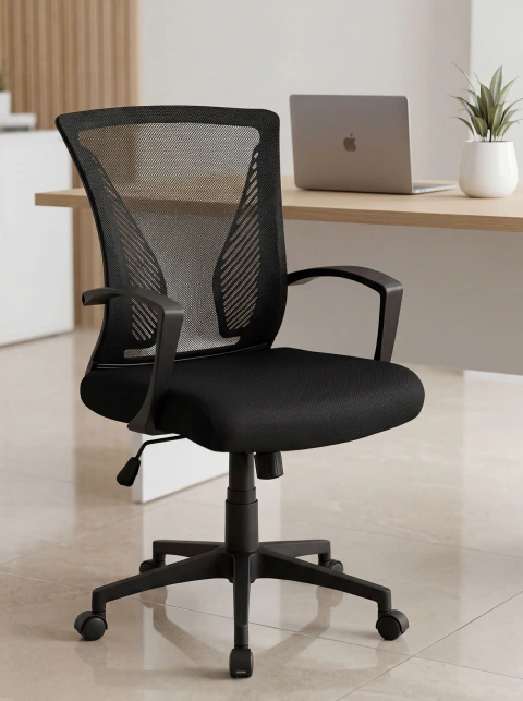 Silla Ergonomica Operativa Acolchada Nuevo Diseño Link