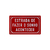 Placa de Acrílico - Estrada de Fazer o Sonho Acontecer