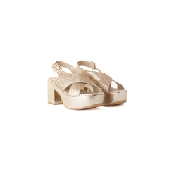 Sandalia Bassa Platino - comprar online