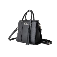 Cartera Nibo de Cuero Negro en internet