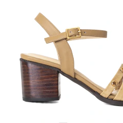 Sandalia Cairo de Cuero Camel en internet