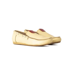 Mocasin Cervo de Cuero Amarillo - comprar online