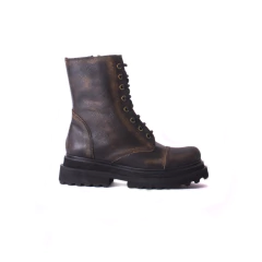 Borcego Birlen de Cuero Marron Chocolate - comprar online