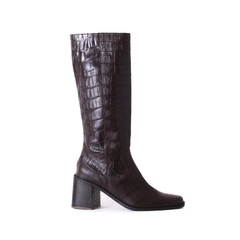 Bota Baquba Marron Croco - comprar online