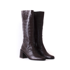 Bota Baquba Marron Croco en internet