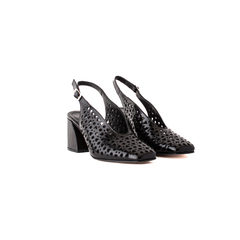 Zueco Saphirus Negro Charol - comprar online