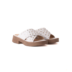 Sandalias Mudon Blanco - comprar online