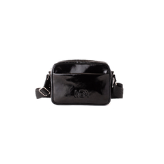 Cartera Morral Nora negro charol - comprar online