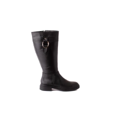 Bota Dolfina de Cuero Negro - comprar online