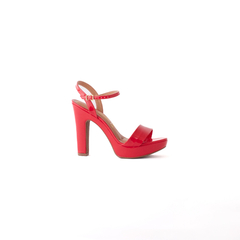 Sandalia Merci Rojo Charol