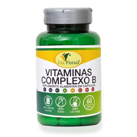VITAMINAS COMPLEXO B 500MG 60 CÁPSULAS
