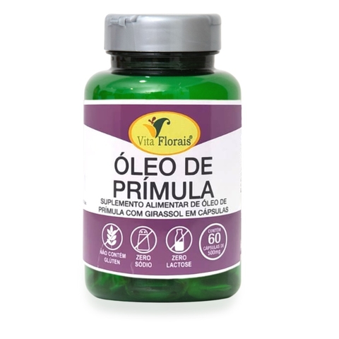 ÓLEO DE PRÍMULA 500MG COM 60 CÁPSULAS