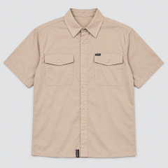 Camisa LRG Botão Only Us Woven Shirt Cáqui
