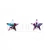 Aros Chispas Estrellas 10 mm - comprar online