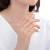 Anillo Star Chaton - Plata 925 - comprar online
